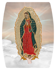 DAREC 110 BZ Lady of Guadalupe Clouds Bronze